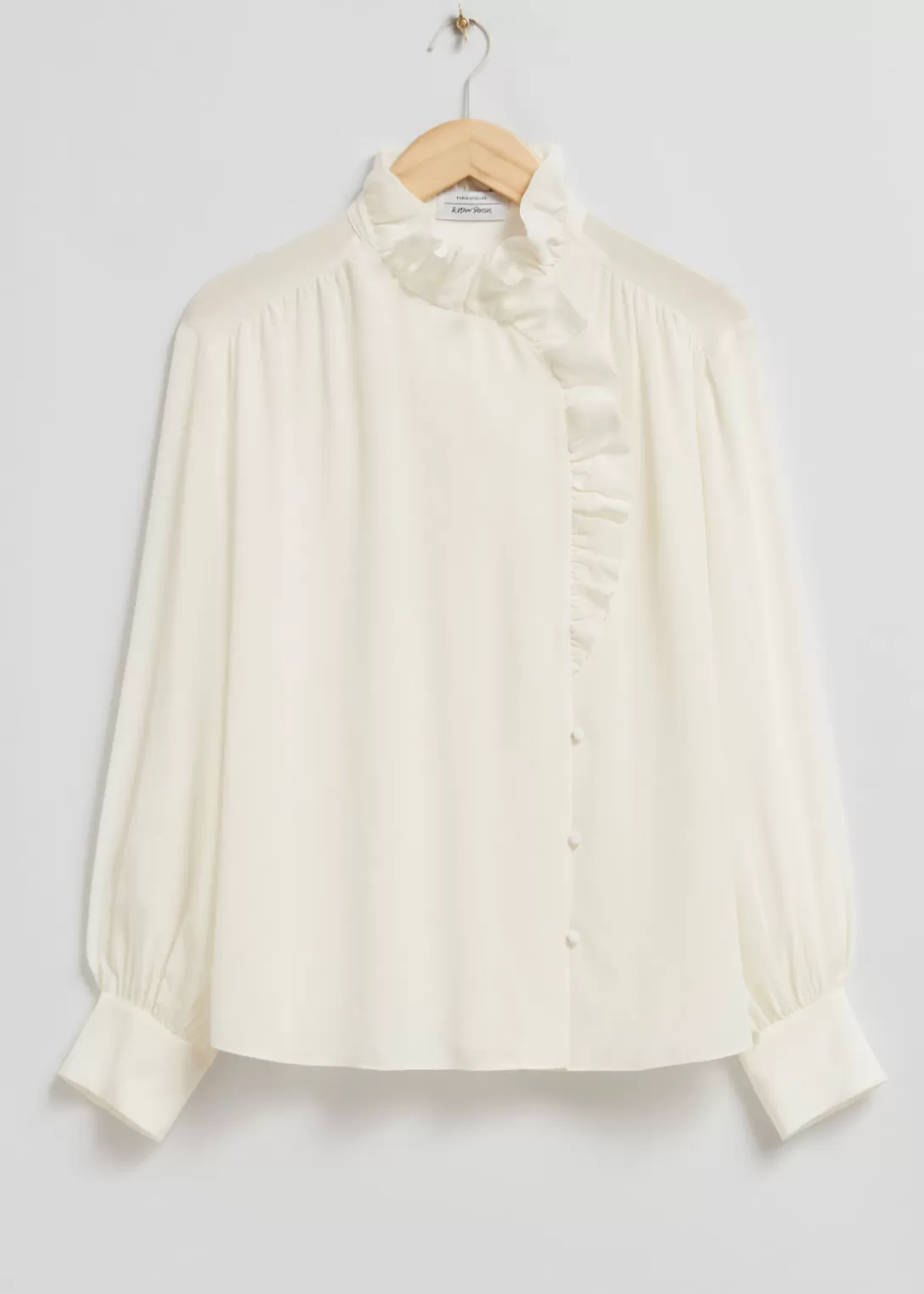 & Other Stories Blouse En Soie Oversize New