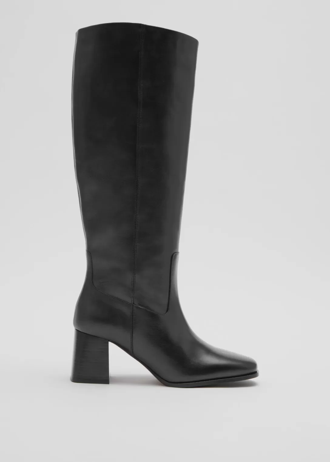 & Other Stories Bottes Hauteur Genou En Cuir Hot