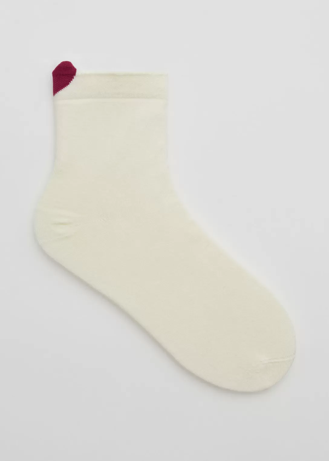 & Other Stories Chaussettes Cœur Couleur crème Flash Sale