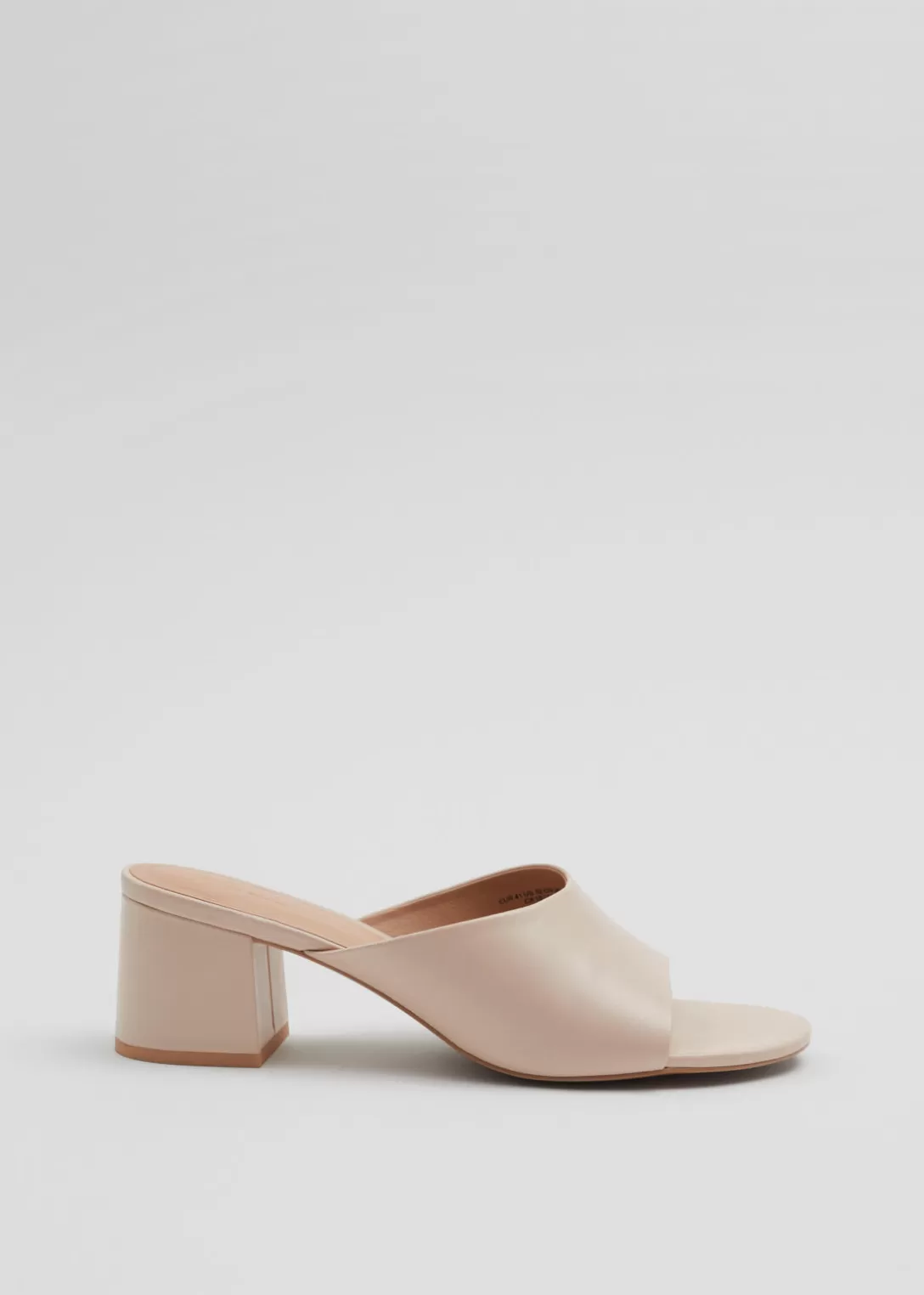 & Other Stories Mules Classiques En Cuir Shop